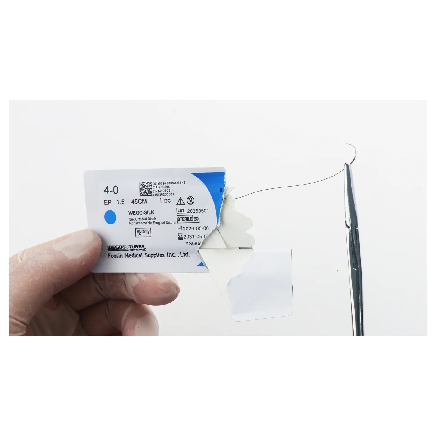 Wego-Silk | Braided Non-Absorbable Silk Suture