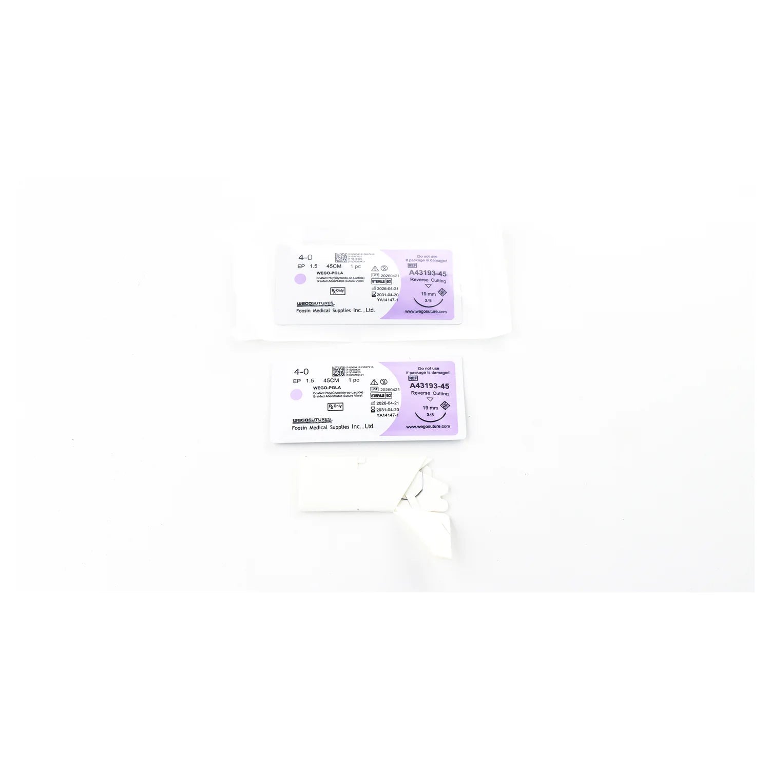 Wego-PGLA | Polyglactin 910 Synthetic Absorbable Suture