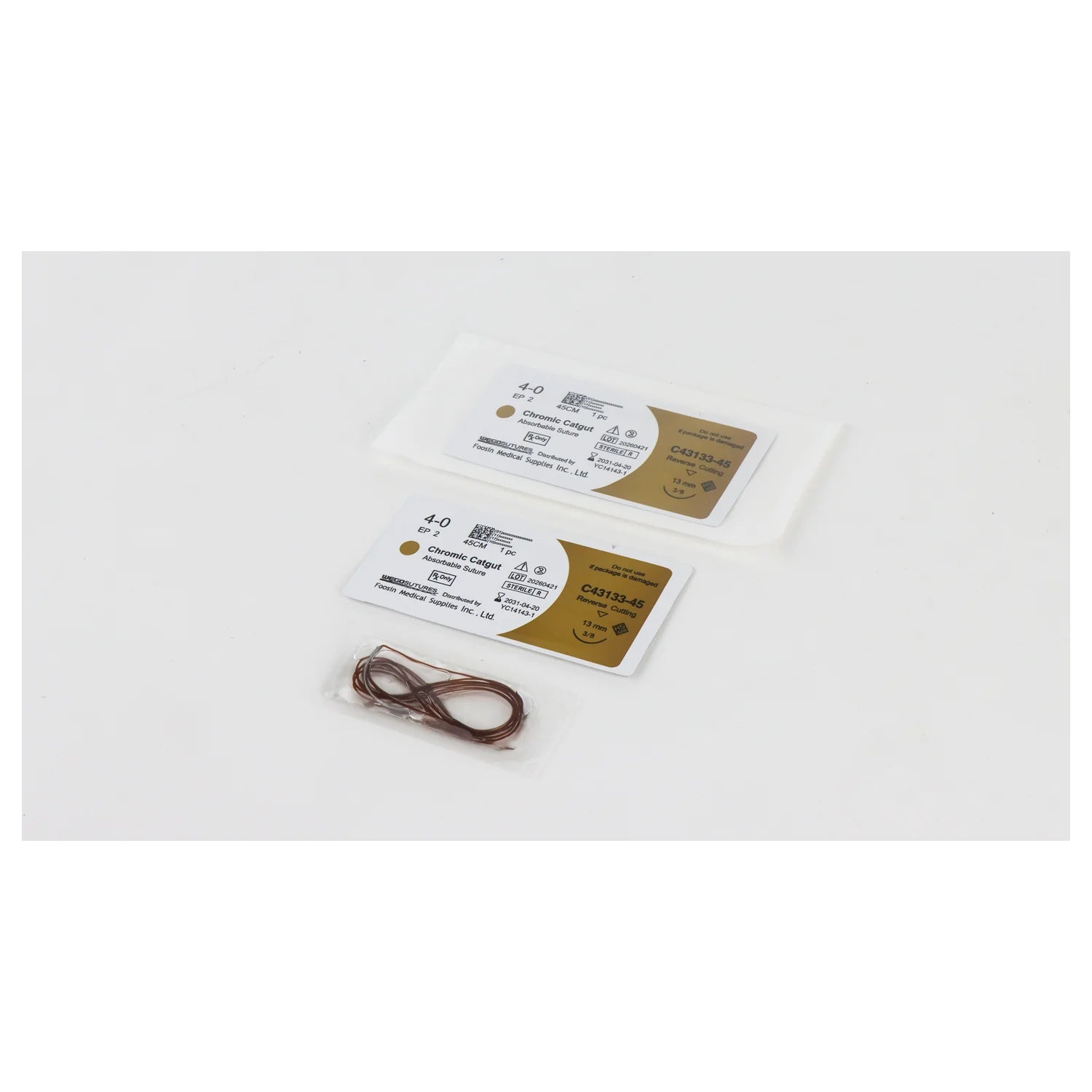 Wego-Chromic Catgut | Natural Absorbable Suture for Oral Surgery