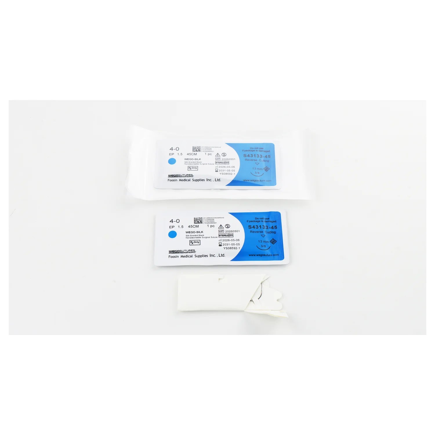 Wego-Silk | Braided Non-Absorbable Silk Suture