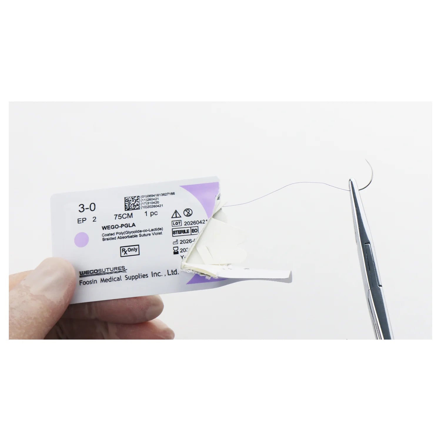 Wego-PGLA | Polyglactin 910 Synthetic Absorbable Suture