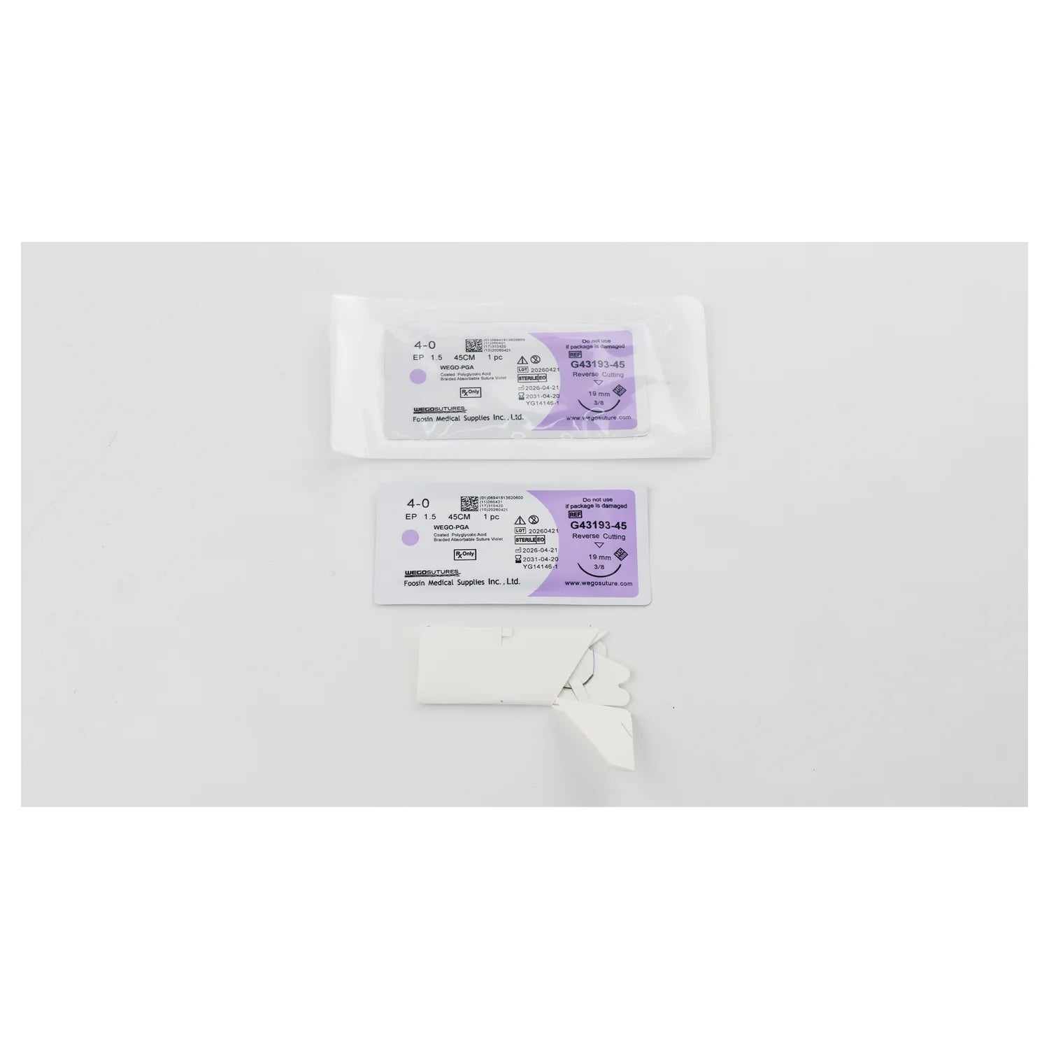 Wego-PGA | Braided Polyglycolic Acid Absorbable Suture