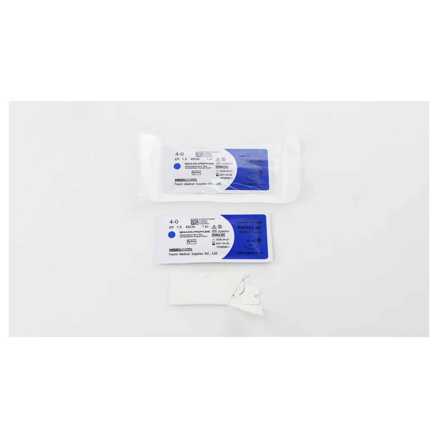 Wego-Polypropylene | Monofilament Non-Absorbable Suture