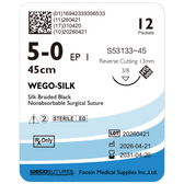Wego-Silk | Braided Non-Absorbable Silk Suture